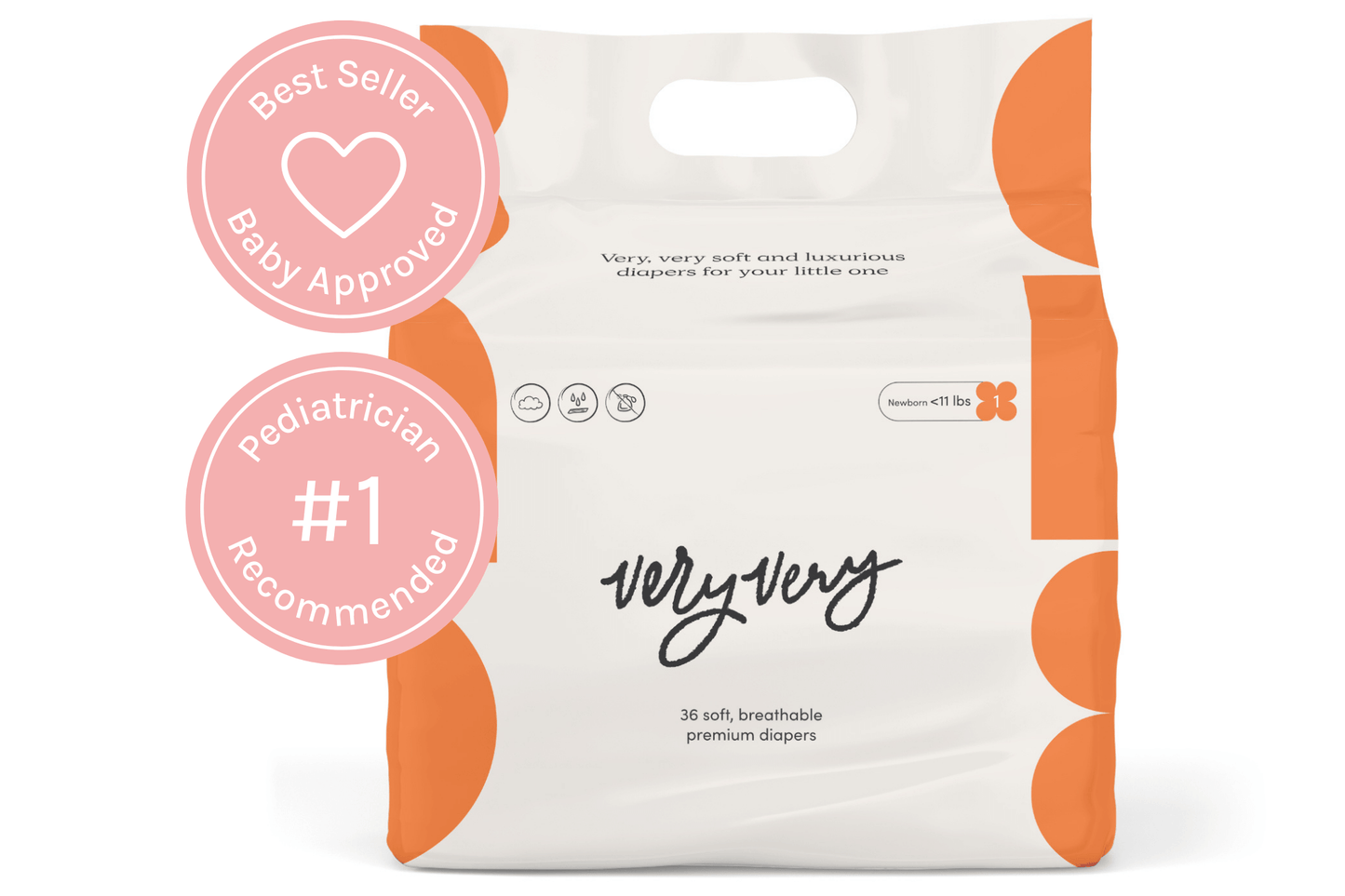 VeryVery's Ultra Absorbent, Extra Soft Diapers
